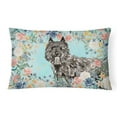thumbnail image 1 of Bouvier Des Flandres Canvas Fabric Decorative Pillow, 1 of 1