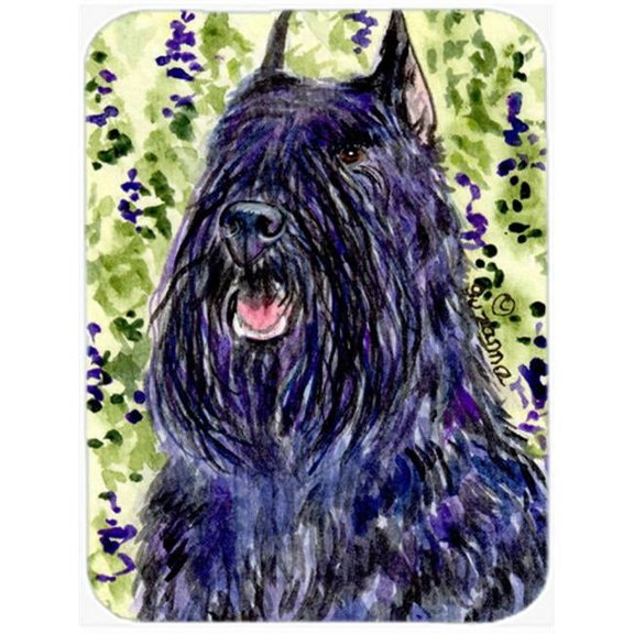 Bouvier Des Flandres Glass Cutting Board- Large