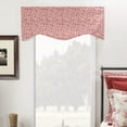 thumbnail image 1 of Bouvier Red Winston Valance - Leaf Pattern, 1 of 1