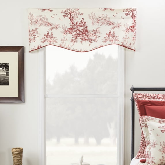 Bouvier Red Winston Valance - Toile