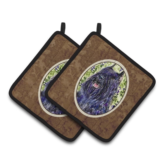 Bouvier des Flandres Pair of Pot Holders