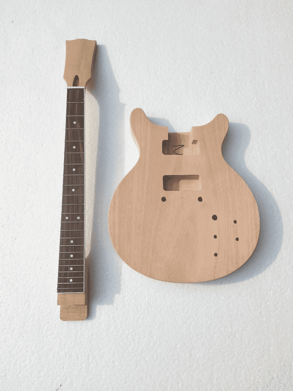 Batking Electric Guitar Builder Kit LP Guitar Kit LP-Style Unfinished 1-Pack