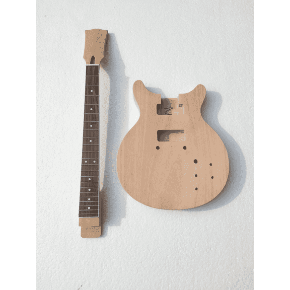 Batking Electric Guitar Builder Kit LP Guitar Kit LP-Style Unfinished 1-Pack