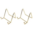 thumbnail image 1 of Bovado USA Brass Plate Stand Display Easel 3 x 3 inch, 2 Pack, 1 of 7
