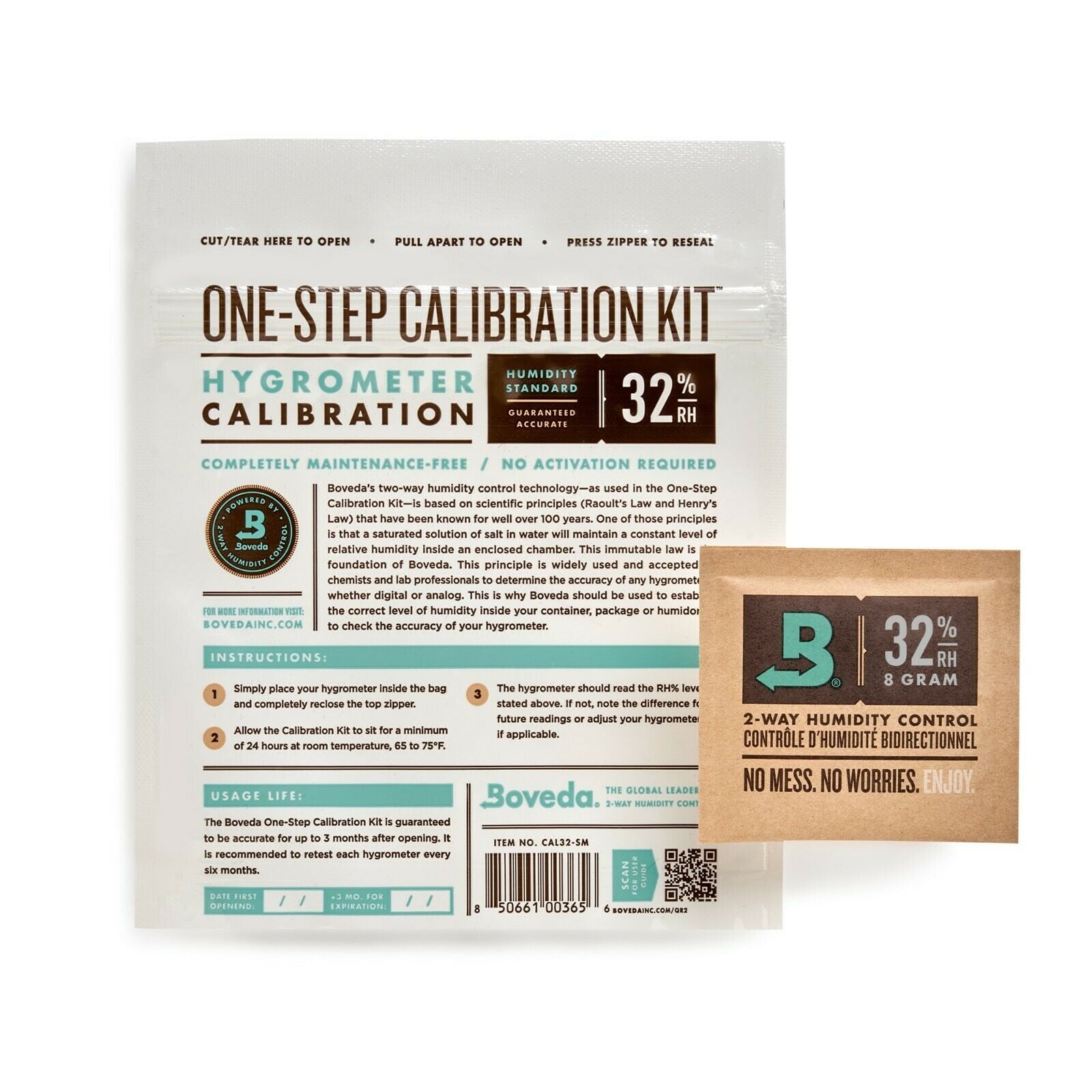 Boveda 1Step 32 RH Calibration Kit Precise Test for Hygrometers 1