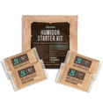 thumbnail image 1 of Boveda Humidor Starter Kit Bundle: Season a Wood Humidor Plus Maintain Humidity with 2-Way Humidity Control | Includes (2) Each Size 60 Boveda 84% RH & 72% RH | 1-Count, 1 of 9