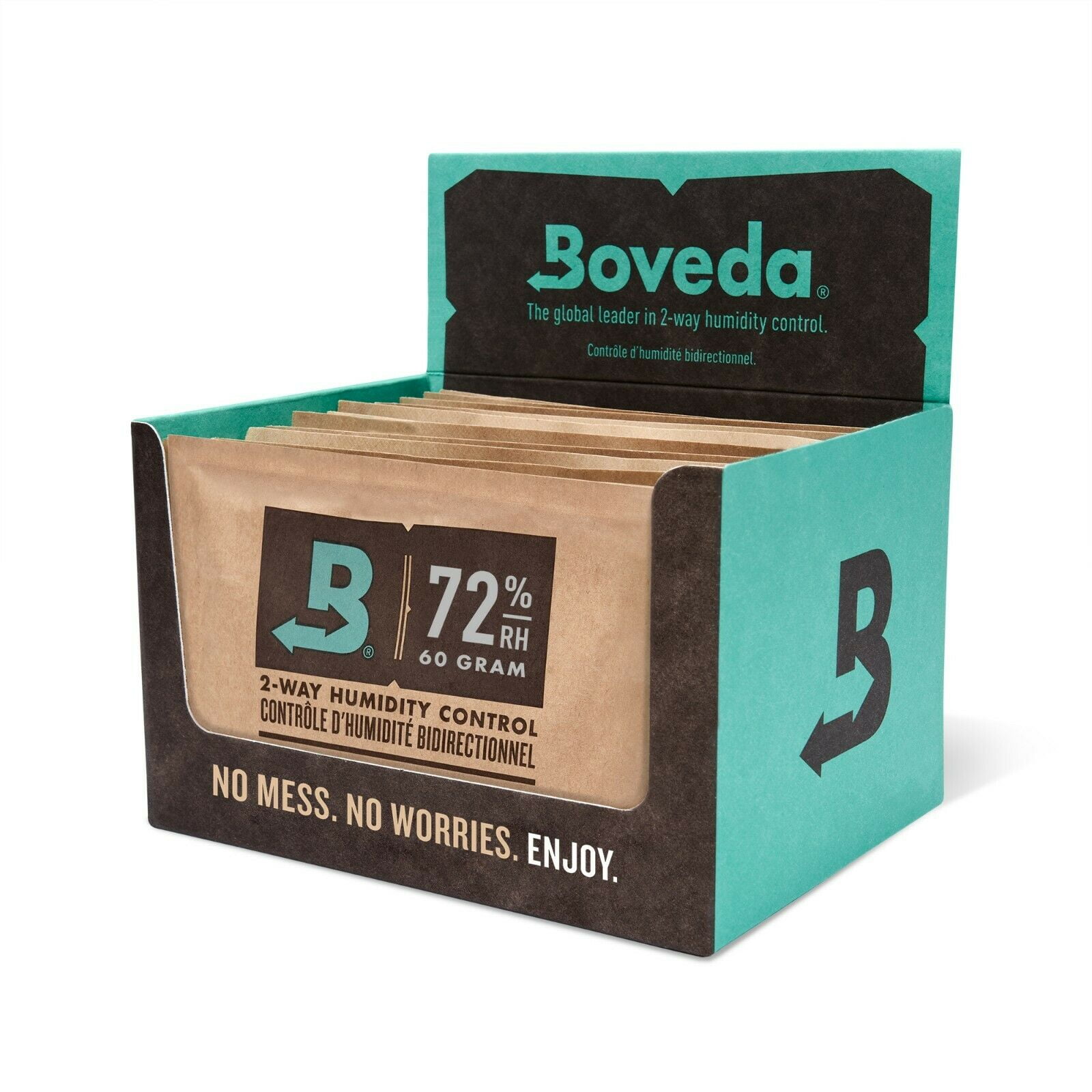 Boveda 62% & 72% Humidor Starter Kit - RH 2-Way Humidity Control – Restores  & Maintains Humidity – All in One Humidor Bundle – Patented Technology for