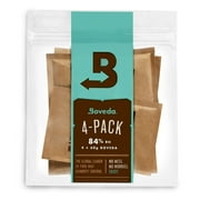 Boveda For Seasoning Two-Way Humdity Control Packs 84% RH to Season a Wood Humidifier Box Small- to Medium-Size, Up to 100-Count Size 60 4 Pack in a Resealable Bag