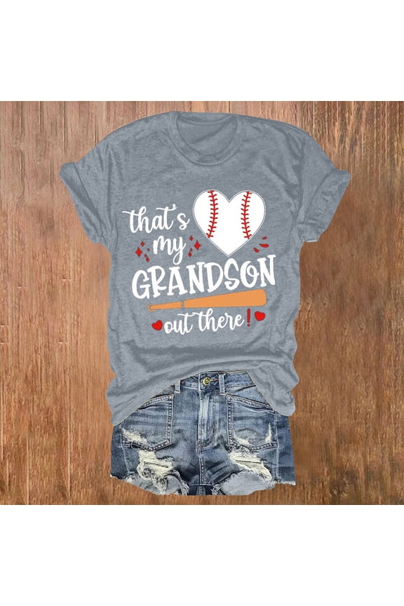 Baseball Shirt Women Baseball Mom Tank Tops Graphic Tee Cute Workout T Shirts Casual Summer Sleeveless Vest, Gray Women's Summer Short Sleeve T-Shirts, XL