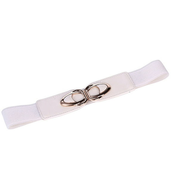 Bovemsi Belts for Women Elastic Stretch Plus Fashion Dress Ladies Leather Belt