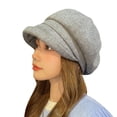 thumbnail image 1 of Bovemsi Beret Hats for Women Newsboy Cap Visor Soft Panels Vintage Cabbie Hat Girls Artist Beret Cap, 1 of 7