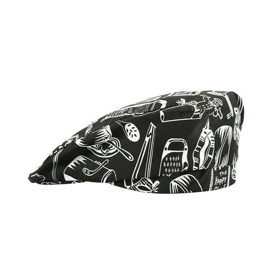 Bovemsi Beret Hats for Women and Men Unisex Adult Hat Chef Catering Cook Waiter Peaked Cap Artist Beret Cap