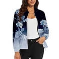 thumbnail image 1 of Bovemsi Bomber Jackets for Women Jacket 2025 Causal Zip Up Coats Long Sleeve Stand Collar Fall Lightweight Outerwear Tops Light Jackets, 1 of 6