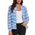 thumbnail image 1 of Bovemsi Bomber Jackets for Women Jacket 2025 Causal Zip Up Coats Long Sleeve Stand Collar Fall Lightweight Outerwear Tops Light Jackets, 1 of 6