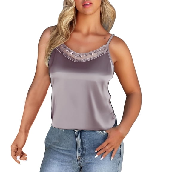 Bovemsi Camisole Tops for Women Lace Suspenders Are Designed With A Sense Of Wearing New Summer Plus Size Back Suit Vest And Top Basic Tanks