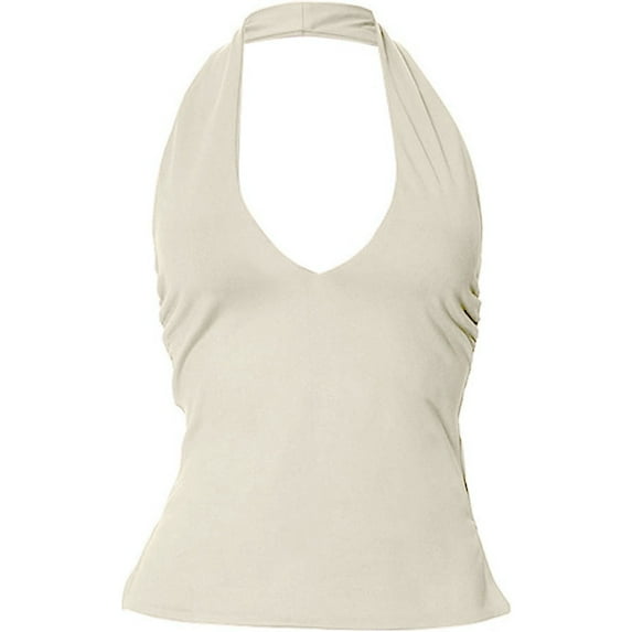 Bovemsi Camisole Tops for Women Strap Vest Wearing Wild Slim Top Solid Color Sleeveless Female Basic Tanks