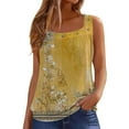 thumbnail image 1 of Bovemsi Camisole Tops for Women Women'S Simple Small Ring Square Neck Vest Fashionable Casual Top Daily Commuting Basic Tanks, 1 of 5