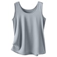 thumbnail image 1 of Bovemsi Camisole Tops for Women Women's Bottoming Coat With Ice Suspender Vest In Summer Basic Tanks, 1 of 6
