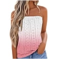 thumbnail image 1 of Bovemsi Camisole Tops for Women Women's Tube Crop Top Sleeveless Backless Summer Shoulderless Tank Elegant Plain Strapless Hollow Vests Basic Tanks, 1 of 5