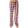 thumbnail image 1 of Bovemsi Casual Pants for Women Autumn Winter Plaid Printed Full Length Long Trousers Sports Beach Trousers with Pockets, 1 of 4