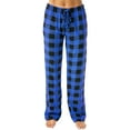 thumbnail image 1 of Bovemsi Casual Pants for Women Autumn Winter Plaid Printed Full Length Long Trousers Sports Beach Trousers with Pockets, 1 of 4