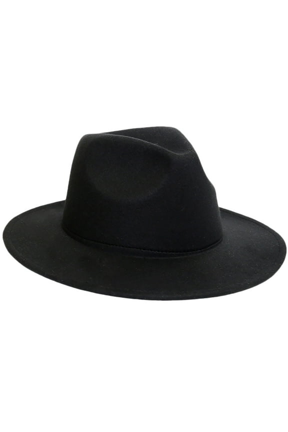 Cowboy Hats for Women and Men Crushable Wool Felt Outback Hat Panama Wide Brim Wide Brim Sunshade Hat