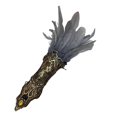 thumbnail image 1 of Bovemsi Gloves for Women Gothic Style Feather Hollowed Out Gold Lace Arm Carnival Party Gloves, 1 of 3