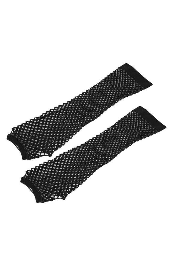 Gloves for Women New Fashion Long Length Fishnet Fingerless Party Party Gloves