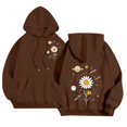 thumbnail image 1 of Bovemsi Hoodie for Women Cute Graphic Hoodies Girls Oversized Fleece Lined Hooded Sweatshirts With Hood Fall Trendy 2025 Lightweight Hoodies, 1 of 2
