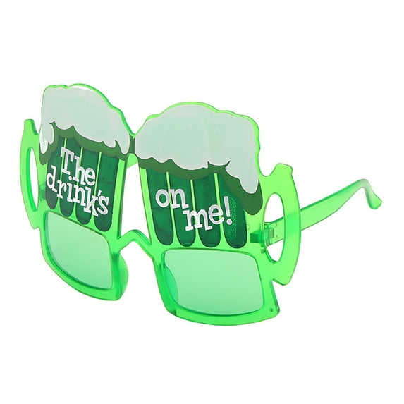 Bovemsi Ladies' Sun Shade Sunglasses Yellow Beer Goggles Funny Glasses Party Oktoberfest Accessories Fishing Glasses