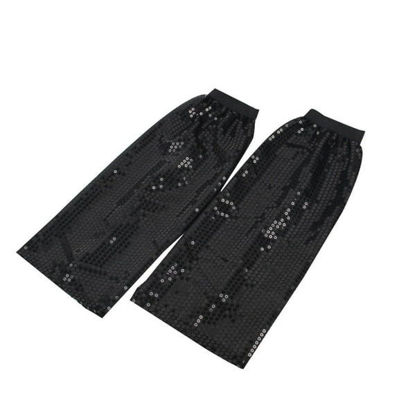 Bovemsi Leg Warmers for Women Evening Stage Accessories Sequined Foot And Knee Long Leg Warmer