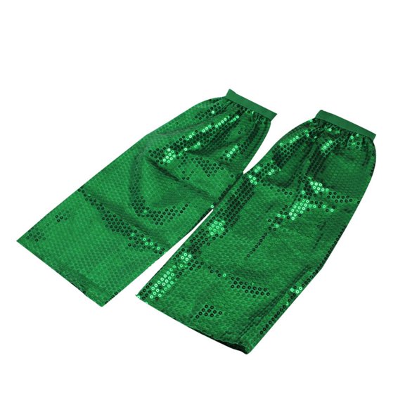 Bovemsi Leg Warmers for Women Evening Stage Accessories Sequined Foot And Knee Long Leg Warmer