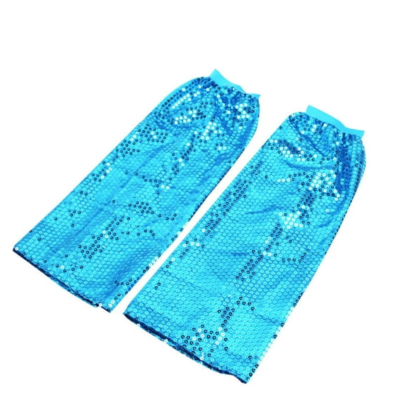 Bovemsi Leg Warmers for Women Evening Stage Accessories Sequined Foot And Knee Long Leg Warmer