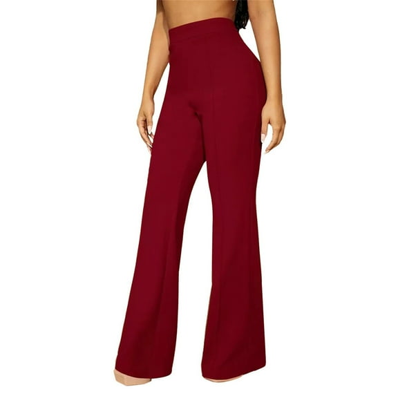 Bovemsi Lounge Pants Women High Waisted Versatile Fashionable Business Commuting Autumn Casual Formal Pants Palazzo Pants