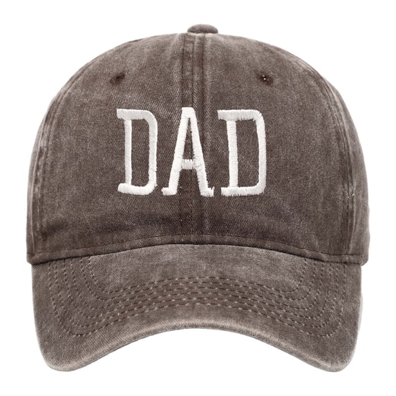 Bovemsi Mens Baseball Caps for Men To Daddy Established Hats Washed Distressed Cap Embroidered Dyed Profile Cotton Hat for Outdoor Activities