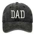 thumbnail image 1 of Bovemsi Mens Baseball Caps for Men To Daddy Established Hats Washed Distressed Cap Embroidered Dyed Profile Cotton Hat for Outdoor Activities, 1 of 2