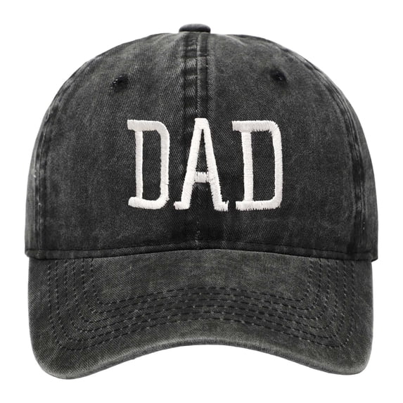 Bovemsi Mens Baseball Caps for Men To Daddy Established Hats Washed Distressed Cap Embroidered Dyed Profile Cotton Hat for Outdoor Activities