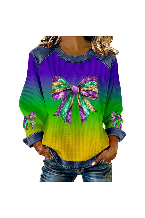 Mock Neck Sweatshirt Crawfish Leopard Lobster Print Hooded Comfort Tops for Women Trendy Purple M