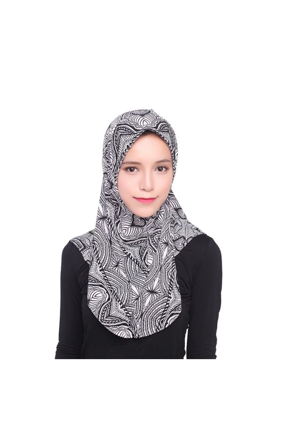 Scarf for Women Muslim Inner Hijab Headscarf Cap Islamic Full Cover Hat Hijab Scarf
