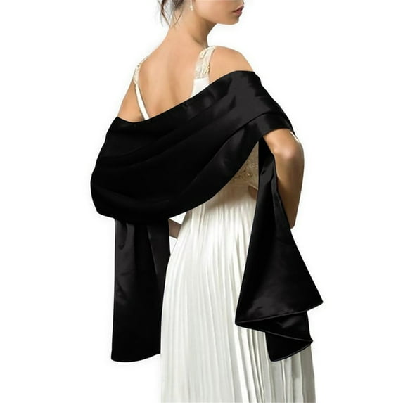 Women's Silk Scarf for Women Shawls and Wraps Lightweight Breathable for Evening Dresses Bridal Party Special Occasion