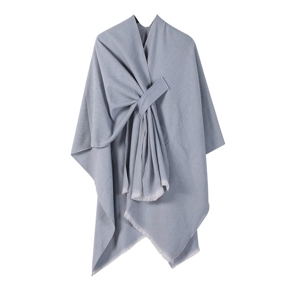 Bovemsi Shawl Wraps for Women Shawls And Evening Dresses Elegant Soft Open Front Poncho Sweater Spring Fall Winter Sheer Poncho Shawl