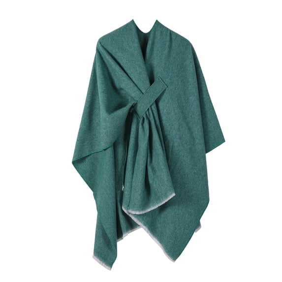 Bovemsi Shawl Wraps for Women Shawls And Evening Dresses Elegant Soft Open Front Poncho Sweater Spring Fall Winter Sheer Poncho Shawl