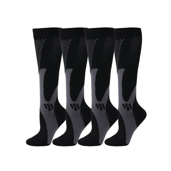 Bovemsi Socks Women 2Pairs Of Light Compression Sports Running Elastic Stockings Non Slip No Show Socks