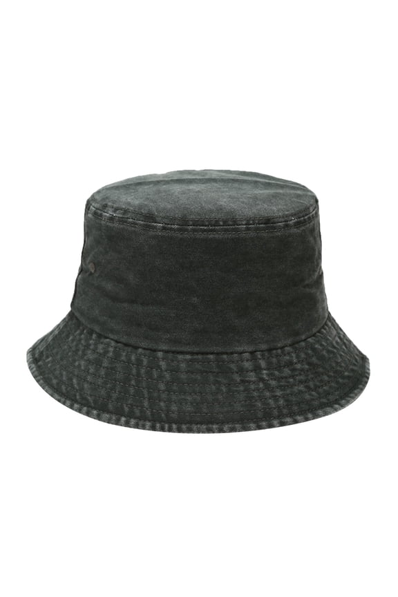 Summer Beach Fishmen Hat for Lady Washed Cotton Retro Fisherman's Fashionable Outdoor Sun Protection Visor Bucket Cap