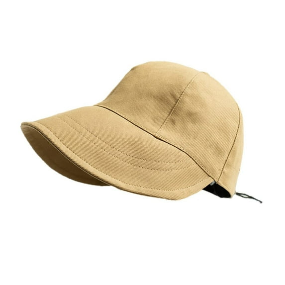 Bovemsi Sun Hats for Women Wide Brim Custom Large Scalesun Baseball Hat Solid Color Adjustable Outdoor Sport Sun Cap UV Protection