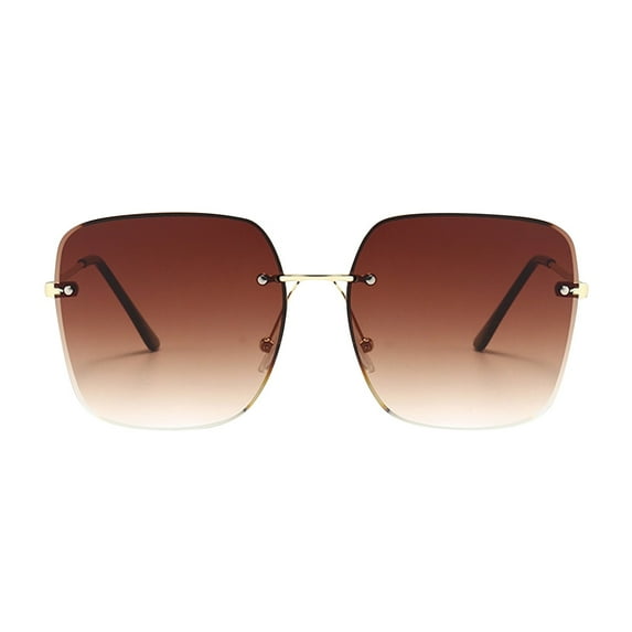 Bovemsi Sunglasses Polarized Fashion Man Women Round No Border Glasses Shades Great For Travel Shopping Outdoors Fishing Glasses