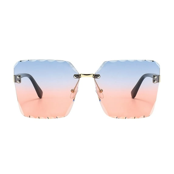 Bovemsi Sunglasses Polarized Fashion Man Women Round No Border Glasses Shades Great For Travel Shopping Outdoors Fishing Glasses