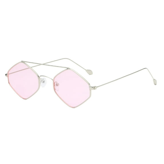 Bovemsi Sunglasses Polarized For Women Fashion Style Rimless Clear Package Square Fishing Glasses