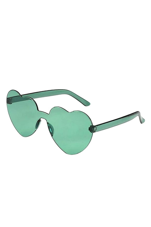 Sunglasses Polarized Love Heart Shaped Women PC Frame Resin Lens UV400 Sunglass Fishing Glasses