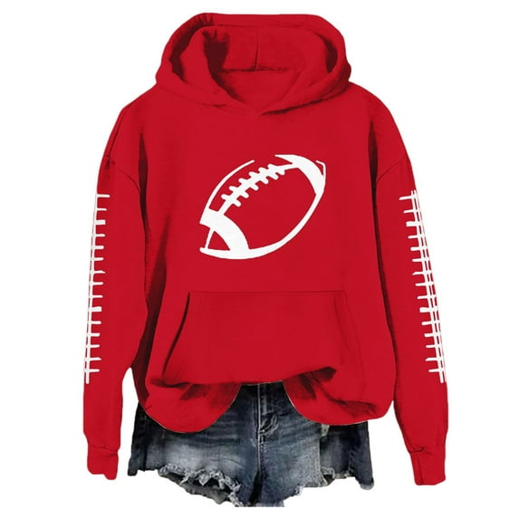 Bovemsi Sweatshirt for Women Cute Heart Rugby Graphic Hoodies Fall Long Sleeve 2025 Pullover Tops Mom Shirt Camo Hoodie